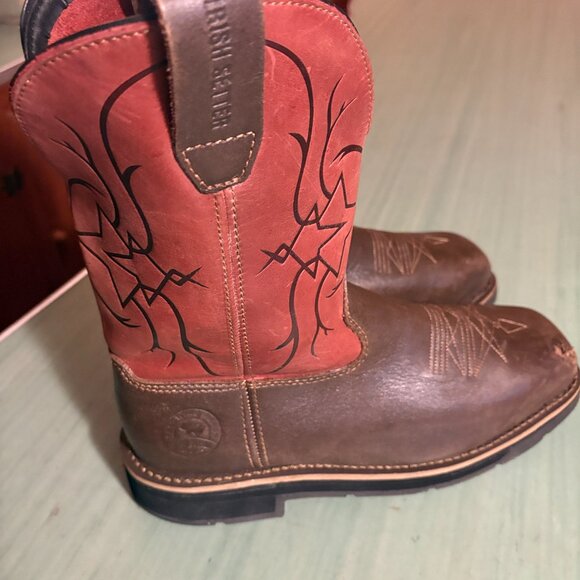 Womens Irish Setter 83226 Soft Square Toe Pull On Western Boots Size 9.5 B - Picture 3 of 8
